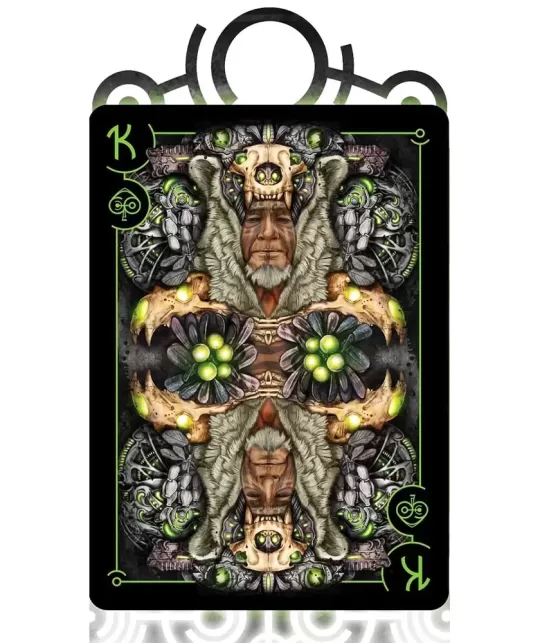 Timeless Depths Dark Bionic Edition – Premium Playing Cards | Emagie.ro