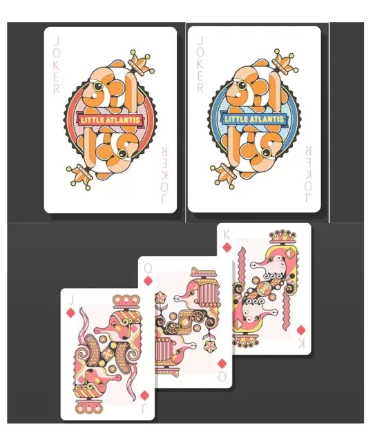 Bicycle Little Atlantis Day – Premium Playing Cards | Emagie.ro