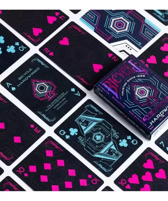 Bicycle Cyberpunk Hardwired – Premium Playing Cards | Emagie.ro
