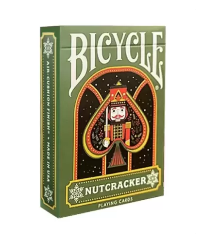 Bicycle Nutcracker Green – Premium playing cards | Emagie.ro
