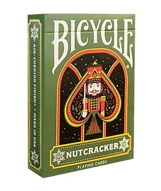 Bicycle Nutcracker Green – Premium playing cards | Emagie.ro