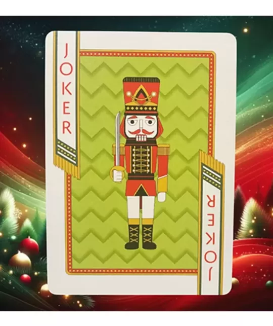 Bicycle Nutcracker Green – Premium playing cards | Emagie.ro