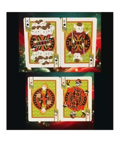 Bicycle Nutcracker Red – Premium Playing Cards | Emagie.ro