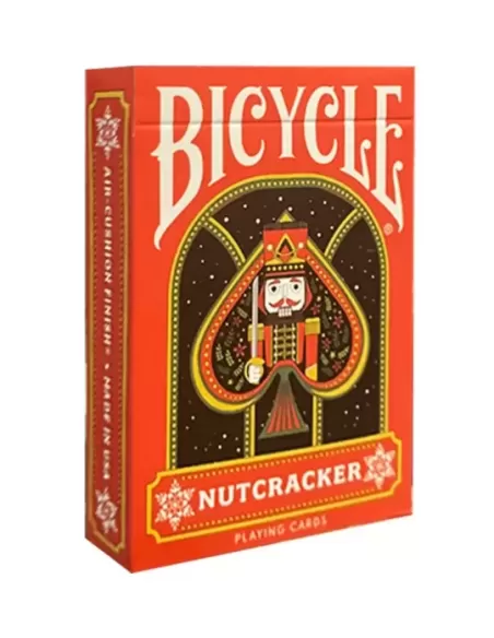 Bicycle Nutcracker Red – Premium Playing Cards | Emagie.ro