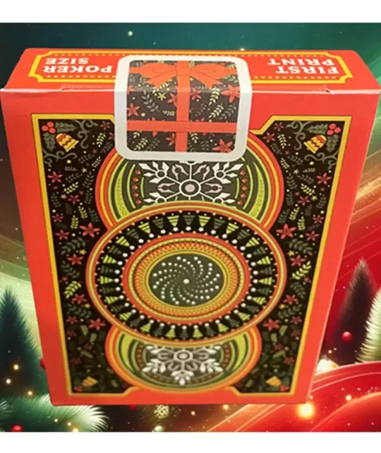 Bicycle Nutcracker Red – Premium Playing Cards | Emagie.ro