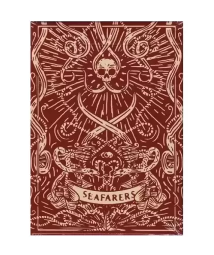 Red Seafarers by Joker and the Thief – Cărți de joc premium | Emagie.ro