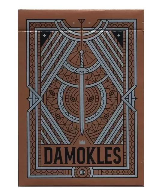 Damokles Cuprum by Giovanni Meroni – Premium playing cards | Emagie.ro