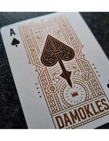 Damokles Cuprum by Giovanni Meroni – Premium playing cards | Emagie.ro
