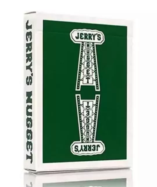 Jerrys Nugget Felt Green Marked Monotone – Cărți de joc premium | Emagie.ro