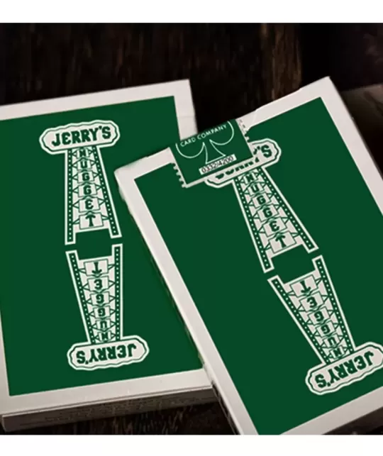 Jerrys Nugget Felt Green Marked Monotone – Cărți de joc premium | Emagie.ro