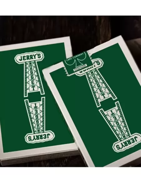 Jerrys Nugget Felt Green Marked Monotone – Cărți de joc premium | Emagie.ro