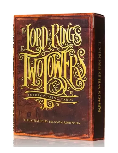The Lord of the Rings - Two Towers Playing Cards by Kings Wild Project – Cărți de joc premium | Emagie.ro