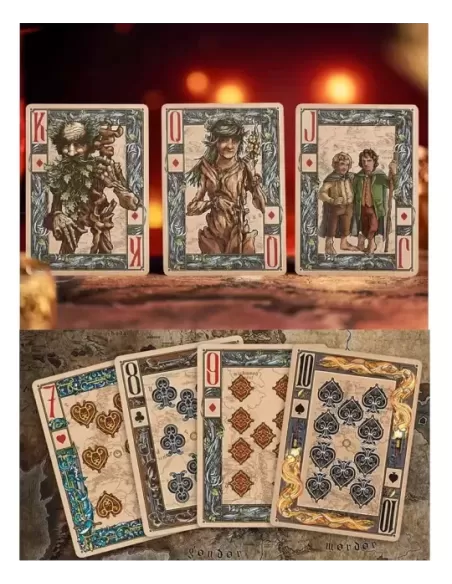 The Lord of the Rings - Two Towers Playing Cards by Kings Wild Project – Cărți de joc premium | Emagie.ro