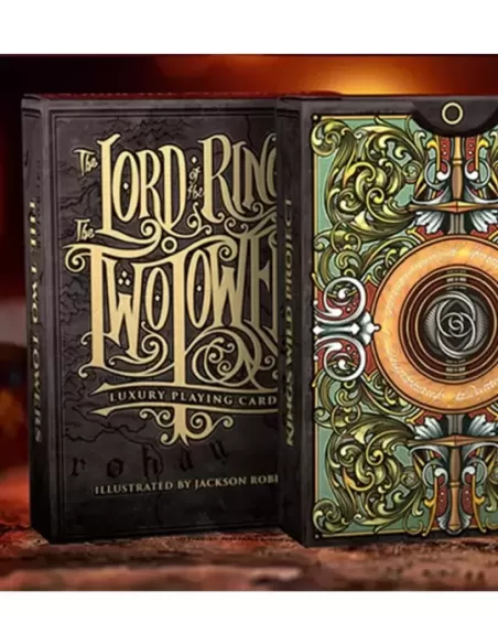 The Lord of the Rings - Two Towers Playing Cards Gilded Edition – Cărți de joc premium | Emagie.ro