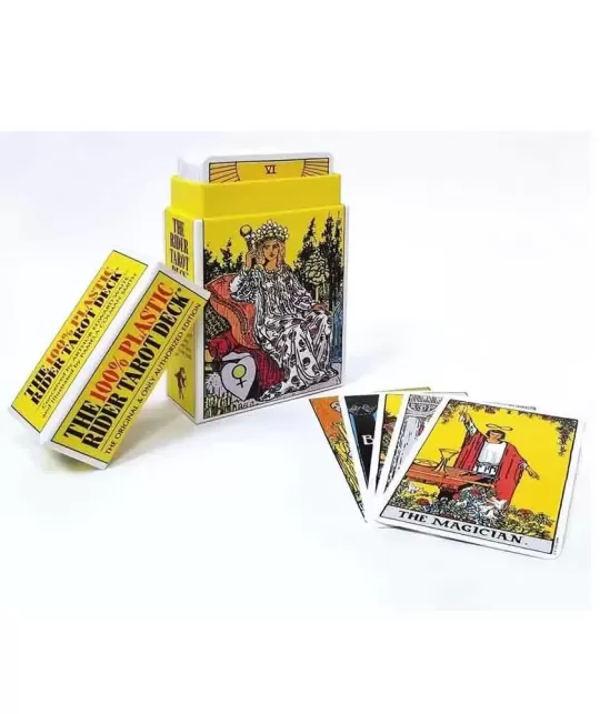 100% Plastic Rider Waite – Durable Tarot Set | Emagie.ro