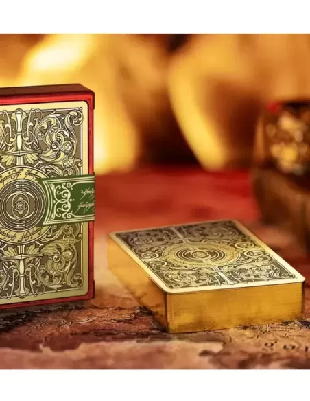 The Lord of the Rings - Two Towers Playing Cards Foil and Gilded Edition – Cărți de joc premium | Emagie.ro
