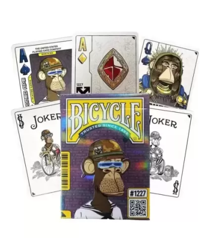 Bicycle Bored Apes 1227 Playing Cards – Premium Playing Cards | Emagie.ro 2
