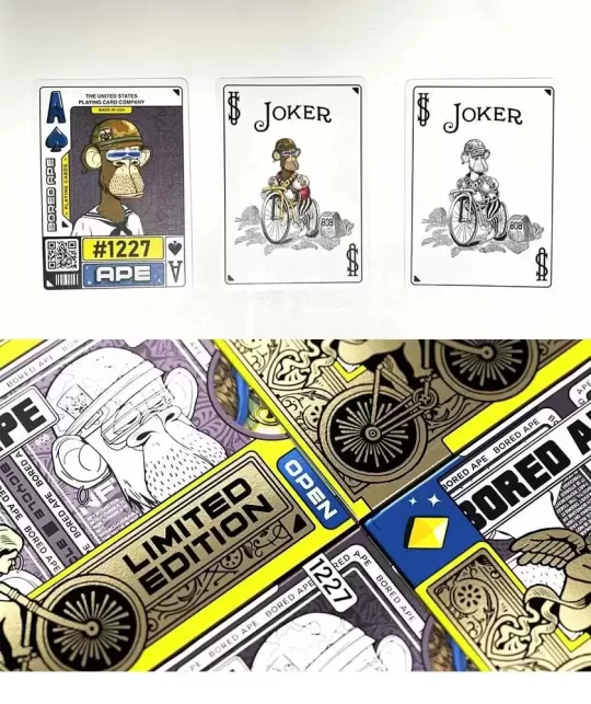 Bicycle Bored Apes 1227 Playing Cards – Cărți de joc premium | Emagie.ro