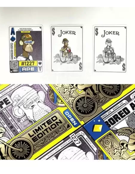 Bicycle Bored Apes 1227 Playing Cards – Cărți de joc premium | Emagie.ro