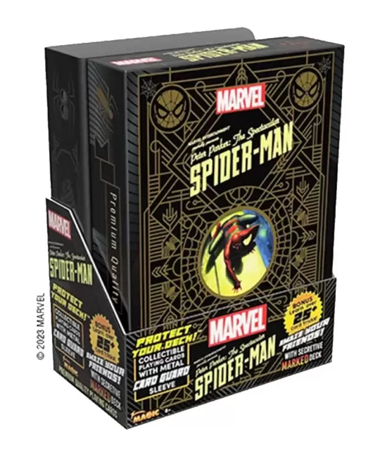 Marvel Spider Man Playing Cards Plus Card Guard – Cărți de joc premium | Emagie.ro
