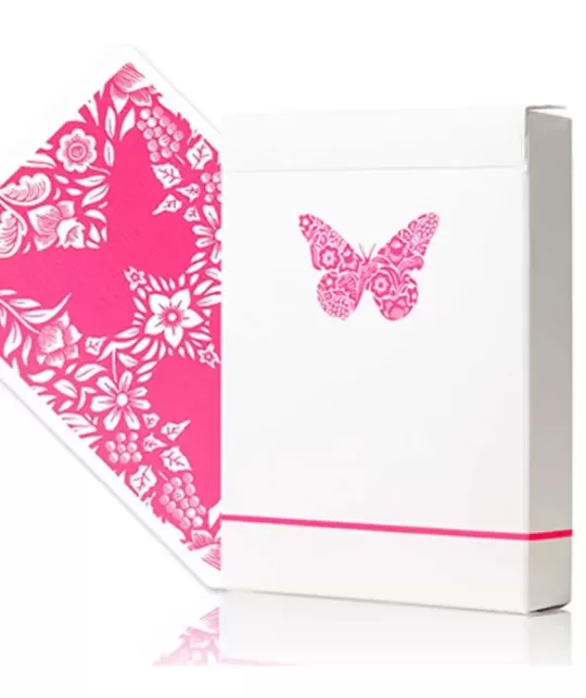 Butterfly Worker Pink Marked – Cărți de joc premium | Emagie.ro