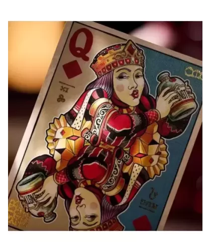 Odd Fellow Madame Laveau the Soothsayer Playing Cards – Cărți de joc premium | Emagie.ro 2