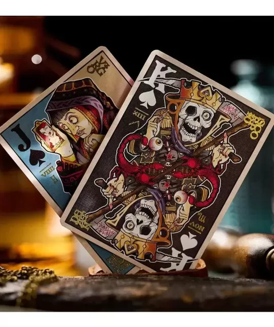 Odd Fellow Madame Laveau the Soothsayer Playing Cards – Cărți de joc premium | Emagie.ro