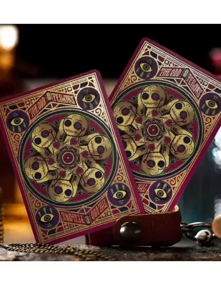 Odd Fellow Madame Laveau the Soothsayer Playing Cards – Cărți de joc premium | Emagie.ro