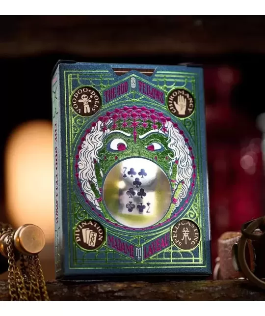 Odd Fellow Madame Laveau the Soothsayer Playing Cards – Cărți de joc premium | Emagie.ro