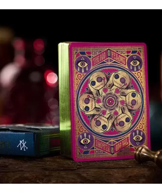 Odd Fellow Madame Laveau the Soothsayer Playing Cards – Cărți de joc premium | Emagie.ro