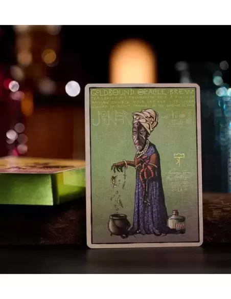 Odd Fellow Madame Laveau the Soothsayer Playing Cards – Cărți de joc premium | Emagie.ro