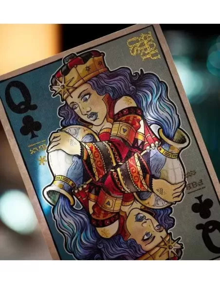 Odd Fellow Madame Laveau the Soothsayer Playing Cards – Cărți de joc premium | Emagie.ro