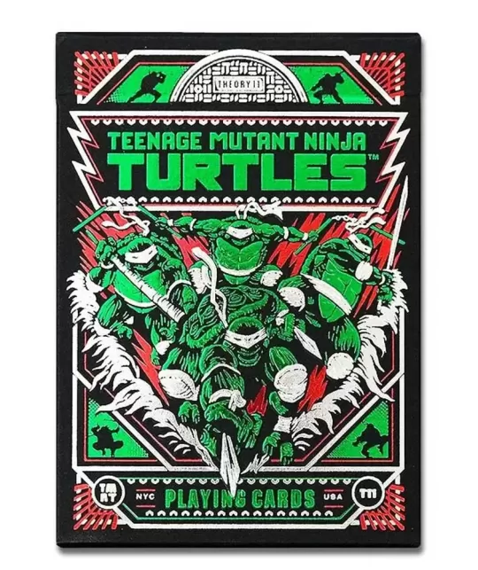 Teenage Mutant Ninja Turtles by Theory11 – Cărți de joc premium | Emagie.ro