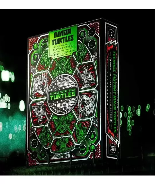 Teenage Mutant Ninja Turtles by Theory11 – Cărți de joc premium | Emagie.ro