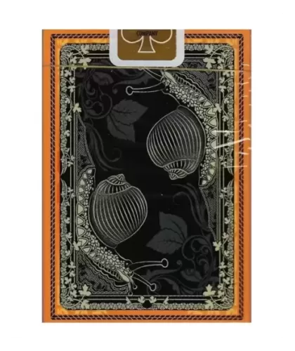 Bicycle Snail Orange – Premium playing cards | Emagie.ro