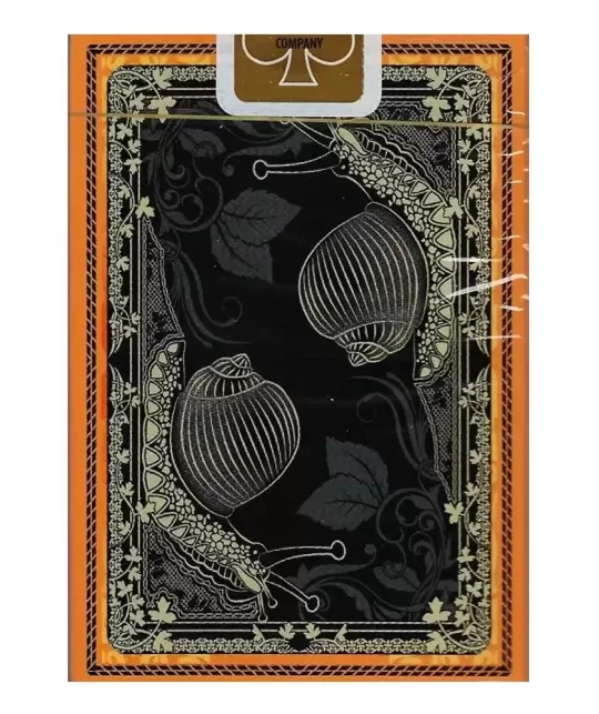 Bicycle Snail Orange – Cărți de joc premium | Emagie.ro