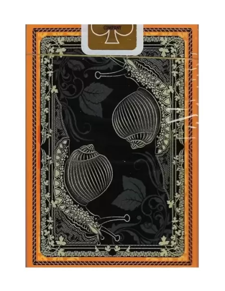 Bicycle Snail Orange – Cărți de joc premium | Emagie.ro