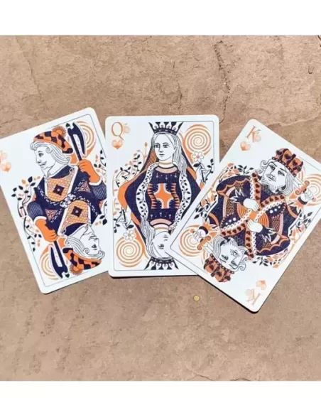 Bicycle Snail Orange – Cărți de joc premium | Emagie.ro