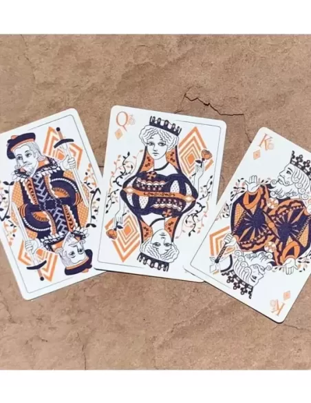 Bicycle Snail Orange – Cărți de joc premium | Emagie.ro