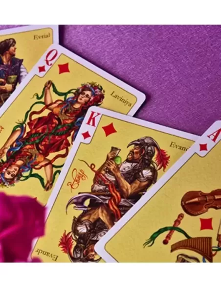 Eneida Love Green – Premium Playing Cards | Emagie.ro