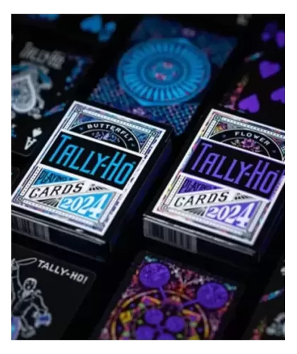 Tally-Ho 2024 Flower – Premium Playing Cards | Emagie.ro