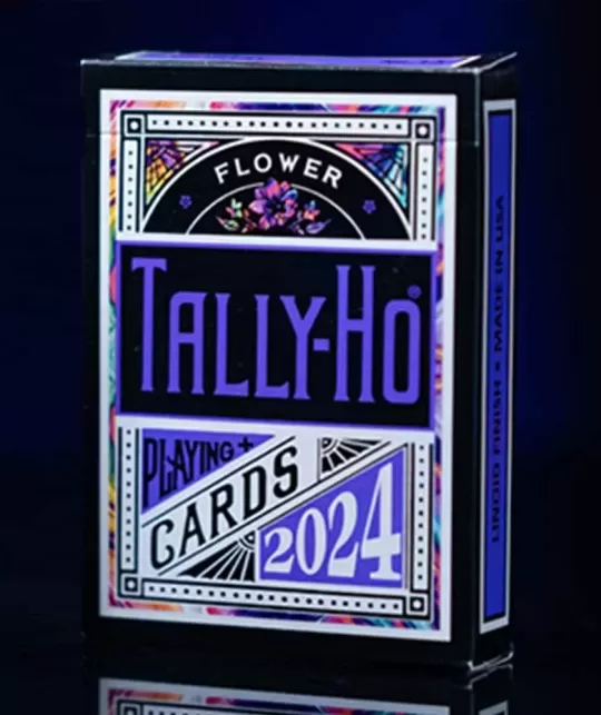 Tally-Ho 2024 Flower – Cărți de joc premium | Emagie.ro