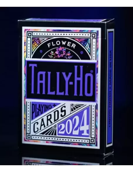 Tally-Ho 2024 Flower – Cărți de joc premium | Emagie.ro