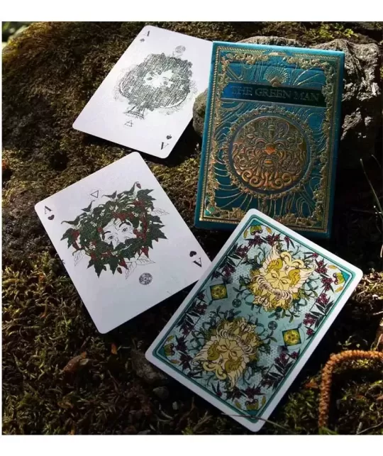 The Green Man Playing Cards Summer – Cărți de joc premium | Emagie.ro