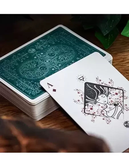 Fillide A Sicilian Folk Tale Acqua – Cărți de joc premium | Emagie.ro