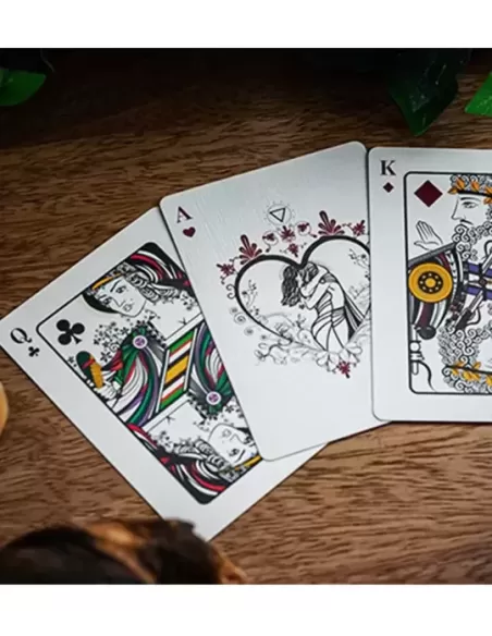 Fillide A Sicilian Folk Tale Acqua – Cărți de joc premium | Emagie.ro