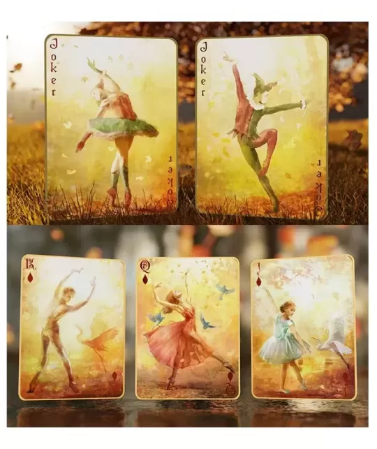 Entwined Vol.2 Fall Rose – Premium Playing Cards | Emagie.ro