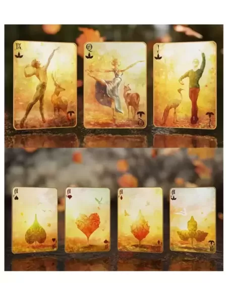 Entwined Vol.2 Fall Gold – Cărți de joc premium | Emagie.ro