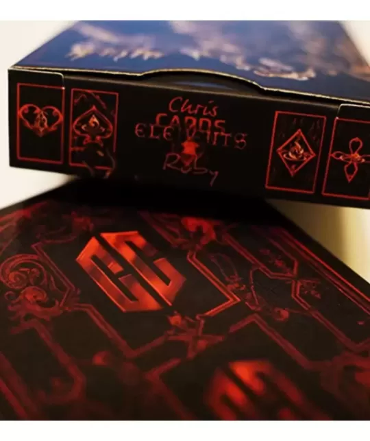Elements Red by ChrisCards – Cărți de joc premium | Emagie.ro