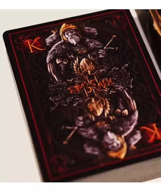 Elements Red by ChrisCards – Cărți de joc premium | Emagie.ro